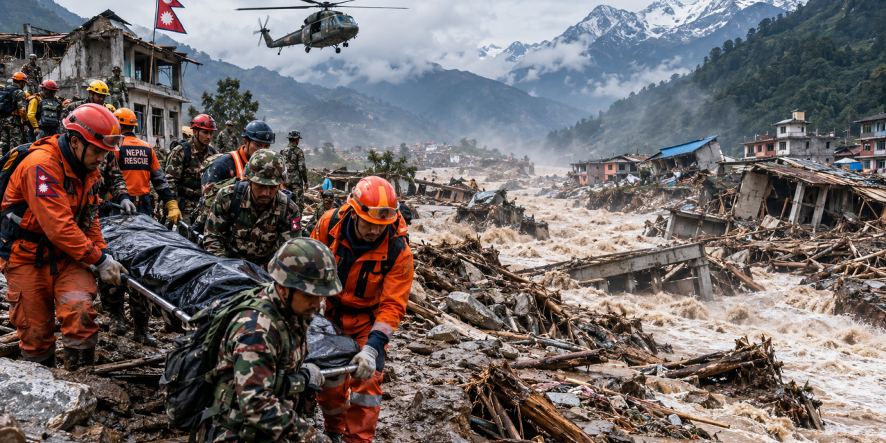 Banjir Bandang Nepal-Tibet Korban Tewas Tembus 472 Orang!