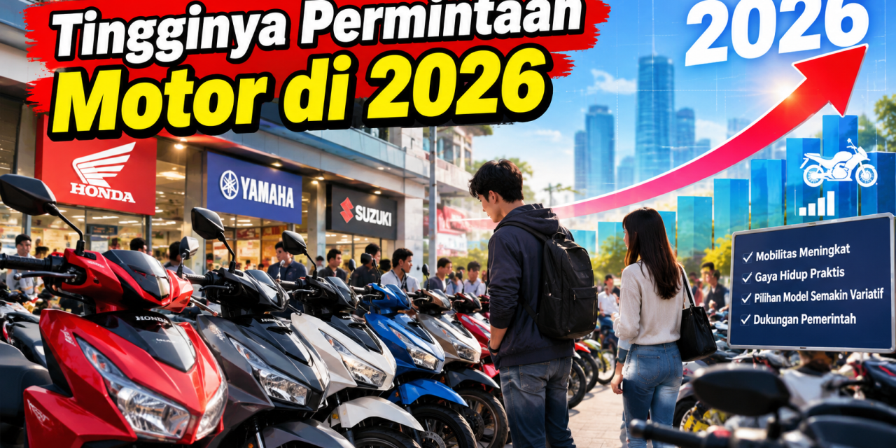 3 Faktor Di Balik Tingginya Permintaan Motor Sekarang
