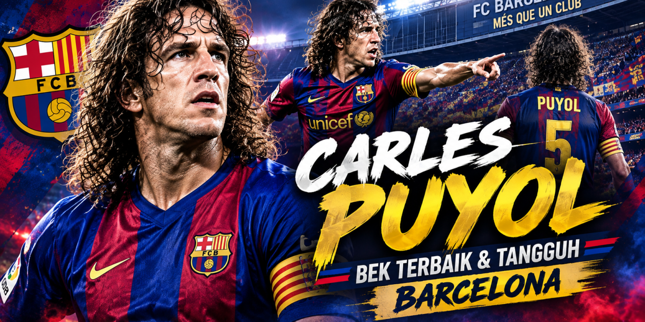 Carlos Puyol Bek Terbaik Dan Tangguh Pernah Di Miliki Barcelona