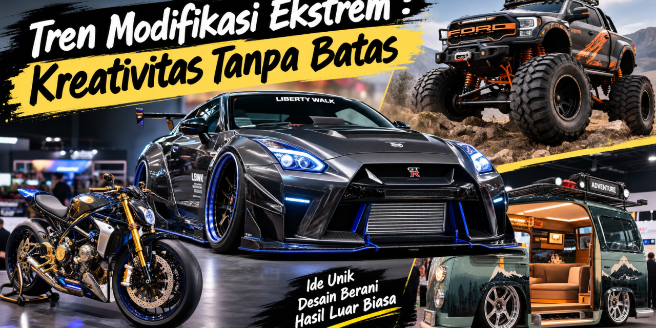 Tren Modifikasi Ekstrem : Kreativitas Tanpa Batas