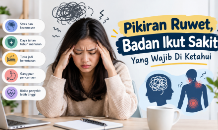 Pikiran Ruwet, Badan Ikut Sakit Yang Wajib Di Ketahui