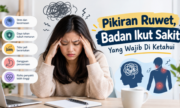 Pikiran Ruwet, Badan Ikut Sakit Yang Wajib Di Ketahui