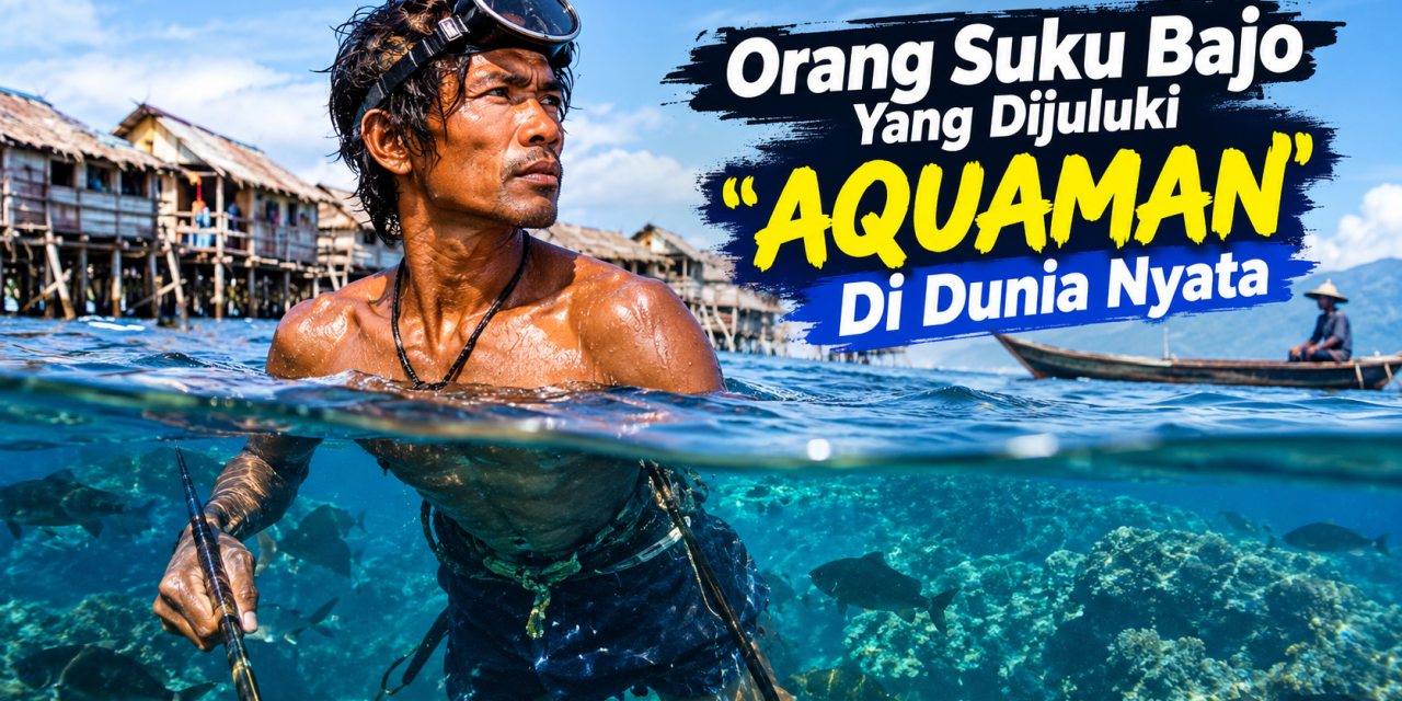 Orang Suku Bajo Yang Dijuluki “Aquaman Di Dunia Nyata”