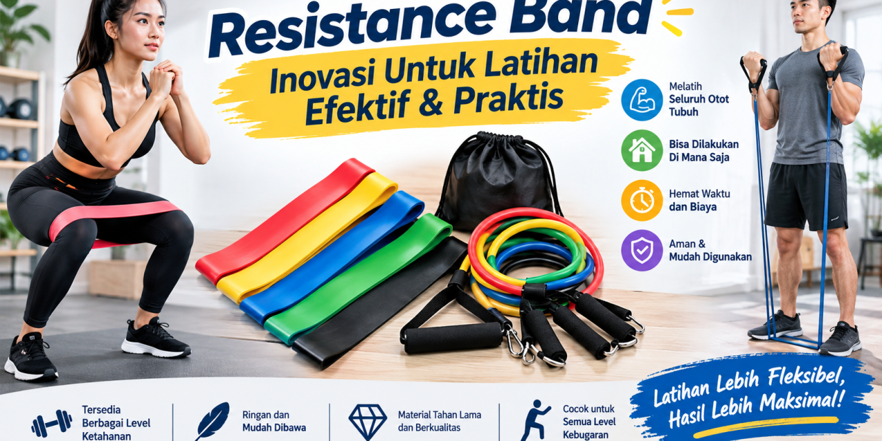 Resistance Band : Inovasi Untuk Latihan Efektif & Praktis